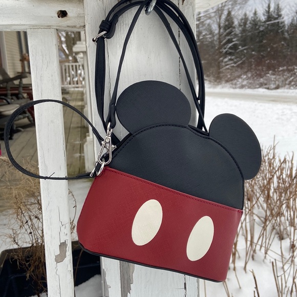 Disney Handbags - Disney Bag Bioworld Mickey Mouse Crossbody Purse